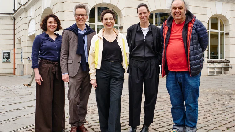 von links nach rechts: Nora Khuon, Tom Till, Sonja Anders, Anne Lenk, Matthias Lilienthal