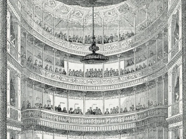 Thalia Theater Zuschauerraum 1843